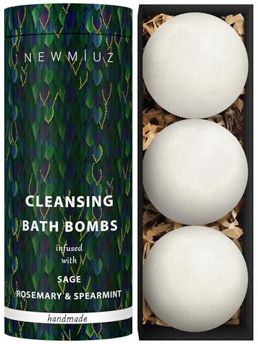 Bath Bombs | Natural Essential Oils, 3 Pack of 100g