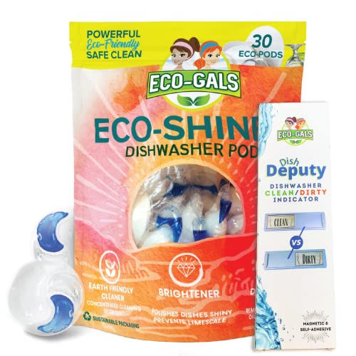 Dishwasher Detergent Pods | 3-in-1 Power, Brighter Cleaner Dishes