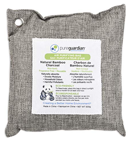 Air Purifying Bag | Eco-Friendly, Naturally Absorbs Odors, 500g, Gray