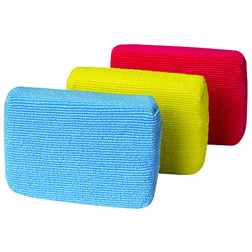 Cleaning Sponges | Pack of 3, Multicolor (Red/Yellow/Blue)