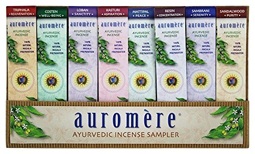 Incense Sampler | Variety Pack, 10 Different Scents