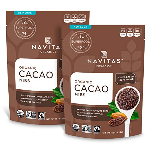 Cacao Nibs | 16 oz. Pack, Organic, Non-GMO, Gluten-Free