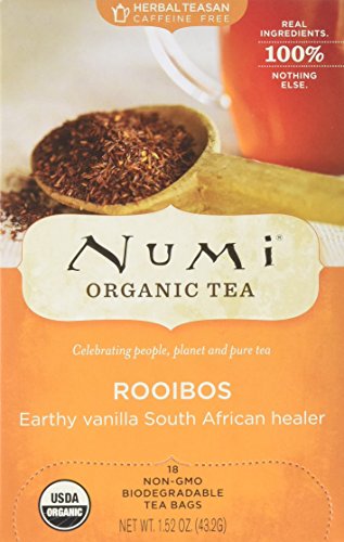 Rooibos Tea Bags | Herbal Teasan, 18 Count Box