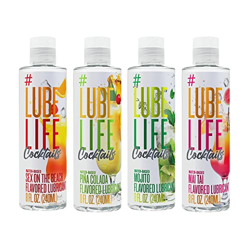 Water-Based Lubricant | Flavored, 8 Fl Oz, Sugar-Free