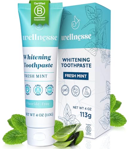 Toothpaste | Whitening, Hydroxyapatite, Fluoride Free, Natural Ingredients