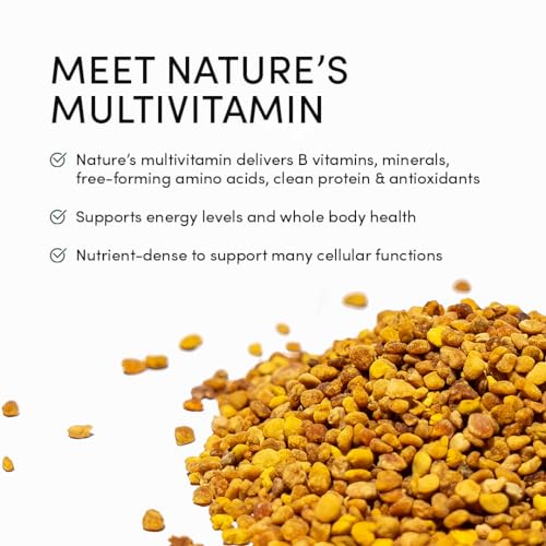 Bee Pollen Granules | Natural Enzymes, Source of Vitamins and Minerals, Gluten Free