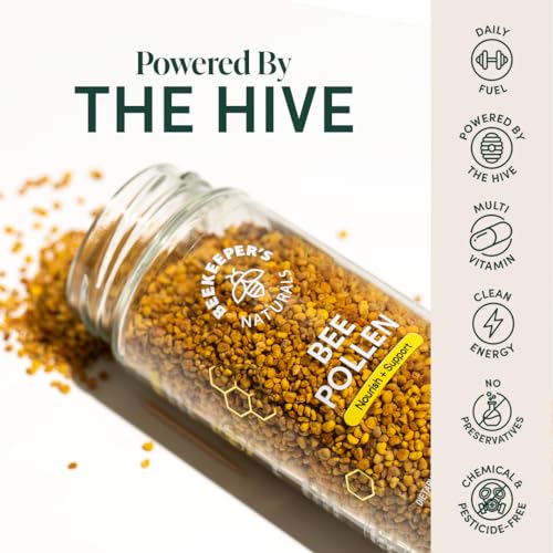 Bee Pollen Granules | Natural Enzymes, Source of Vitamins and Minerals, Gluten Free