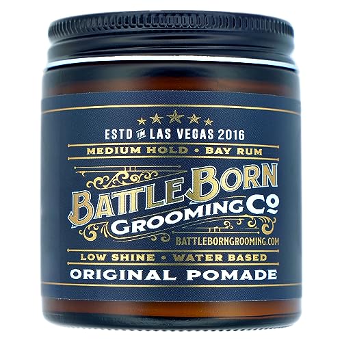 Hair Pomade | Bay Rum, 4 oz., Medium Hold, Low Shine