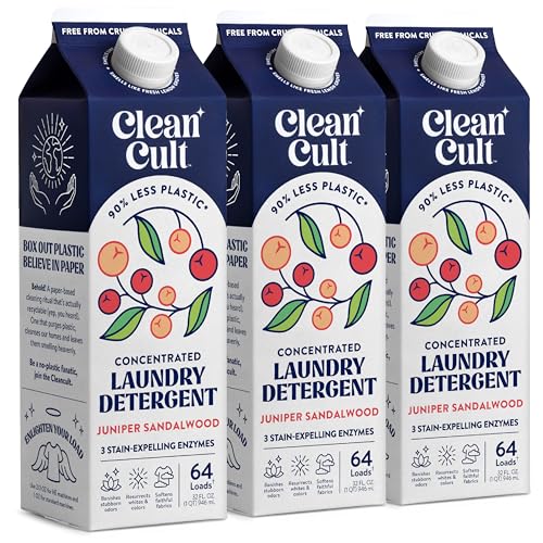 Concentrated Laundry Detergent | 192 Loads, 96 oz, Eco-friendly, HE/Standard Compatible