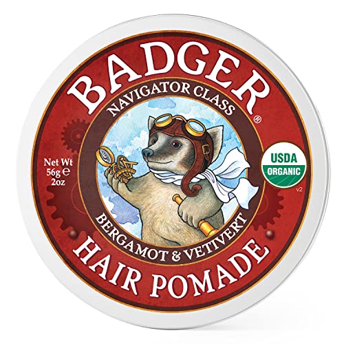 Hair Pomade | Certified Organic, Medium Hold, 2oz