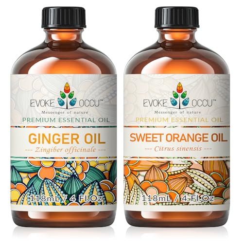 Essential Oil | Ginger & Sweet Orange, 4 Ounce