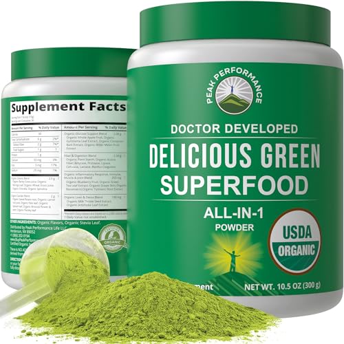 Superfood Powder | Organic Greens, 25+ Ingredients, Vegan, Keto