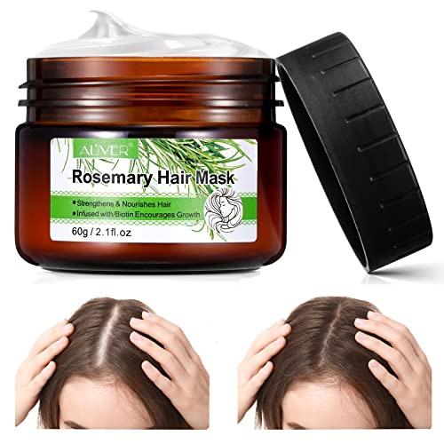 Hair Mask | Infused with Biotin, 2 fl oz, Deep Conditioner for Dry & Damaged Hair