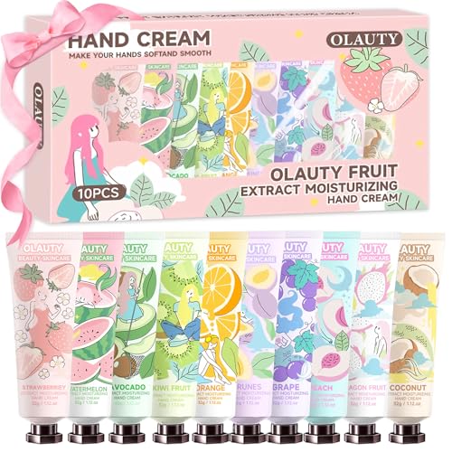 Hand Cream Set | 10 Pack, Natural Plant Fragrance, Travel Size