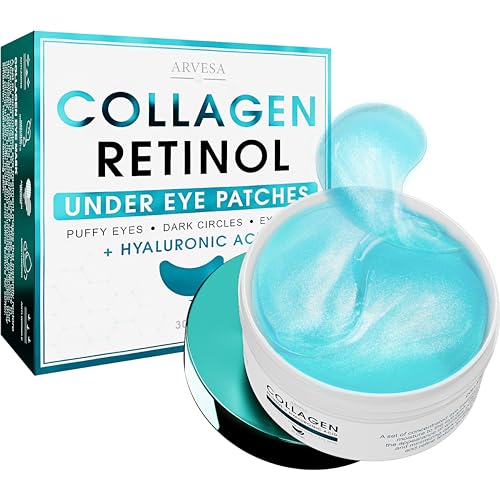 Under Eye Pads | Retinol Infusion, Hydrating Gel Masks, Caffeine, All Natural