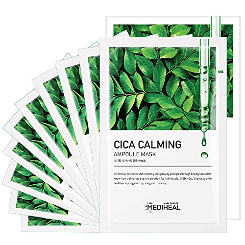 Face Mask | 10 Pack, Soothing with Centella Asiatica Extract