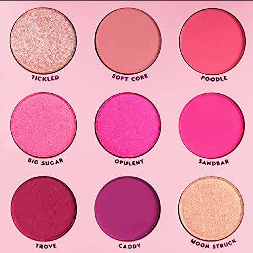 Eyeshadow Palette | Pink Monochromatic Shades, 0.3 ounce