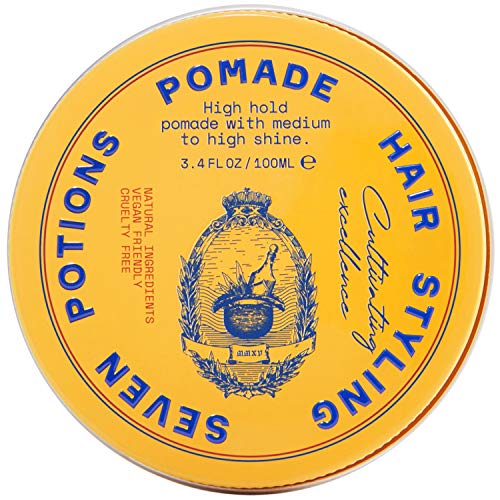 Hair Pomade | 3.4 fl oz, High Shine, High Hold, Water Based