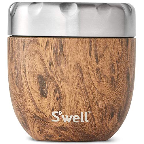 Stainless Steel Bowl | Teakwood, 16 fl oz, Triple-Layered Insulation