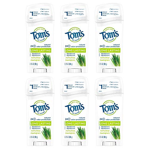 Deodorant | Refreshing Lemongrass, 2.25 oz, Pack of 6