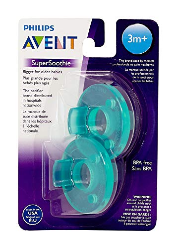 Baby Pacifier | 3+ Months, 2 Pack, Green