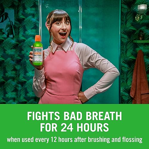 Mouthwash | Mild Mint Flavor, Alcohol-Free, 16 fl oz (2-Pack)