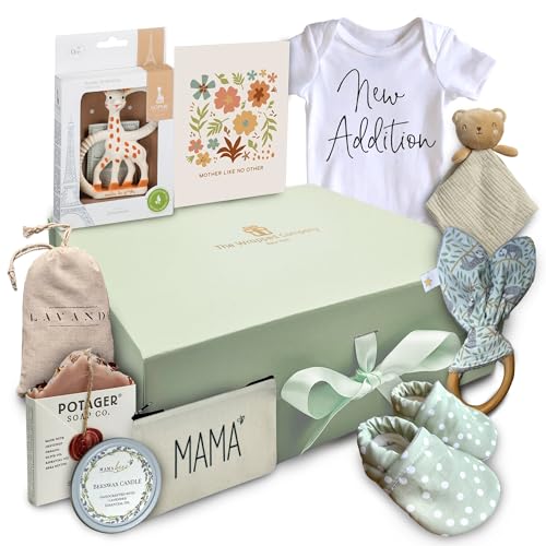 Gift Basket | New Mom Essentials, 10 Premium-Quality Items