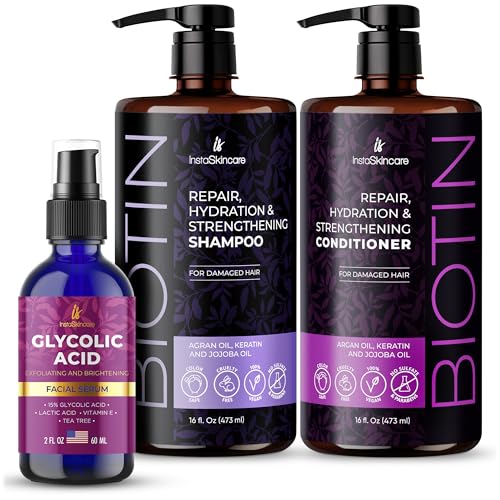 Shampoo & Conditioner Set | Biotin Infused Hair Growth Support