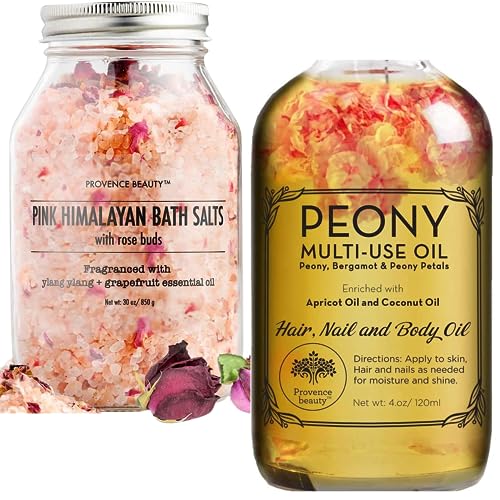 Bath Salt | 100% Natural, Aromatherapy with Rose Petals