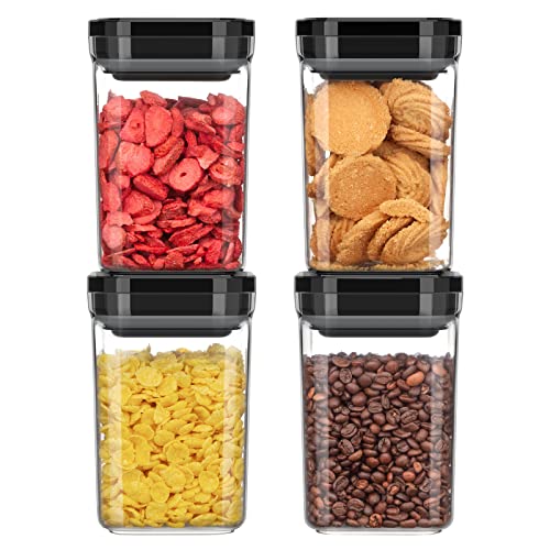 Food Storage Container | Airtight, 1L / 34oz, 4 Pack, BPA Free