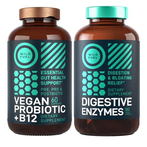 Digestive Enzymes | Probiotics & Prebiotics, Vegan Formula