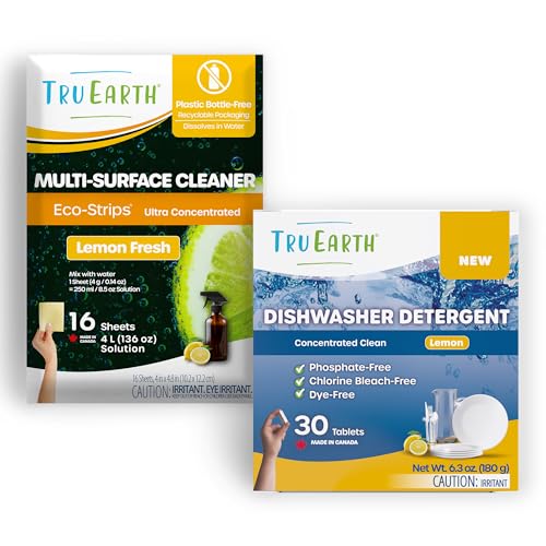 Dishwasher Detergent Tablets | Eco-Friendly, Plastic Jug-Free, Easy-to-Use