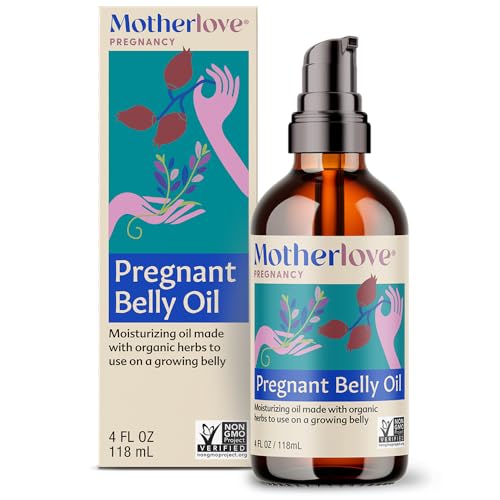 Body Oil | 4 oz, Natural Moisturizer for Itchy Skin, Prevents Stretch Marks