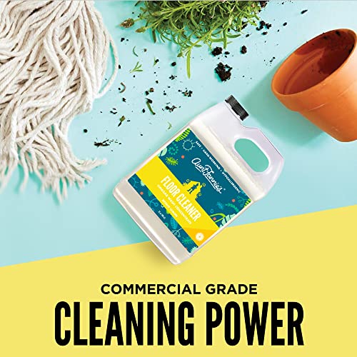 Floor Cleaner Bundle | Vinegar Wash, Hardwood Cleaner, Lemon Scent