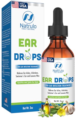 Ear Drops | Homeopathic Formula, Safe for Adults, Children & Pets, 2 oz.