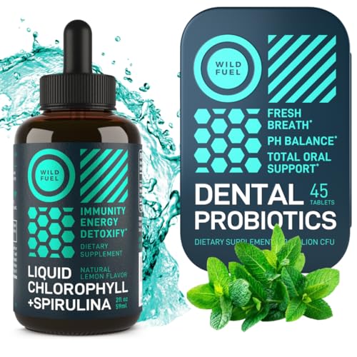 Dental Care Kit | Liquid Chlorophyll & Probiotics for Immunity and Oral Health