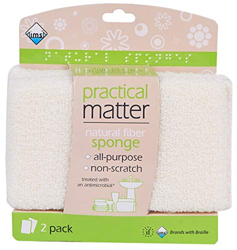 All-Purpose Kitchen Sponge | Organic Cotton, Pack of 2