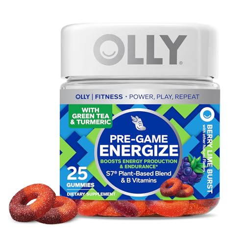 Gummy Rings | Plant-Based Blend, B Vitamins, Berry Lime Flavor, 25 Count