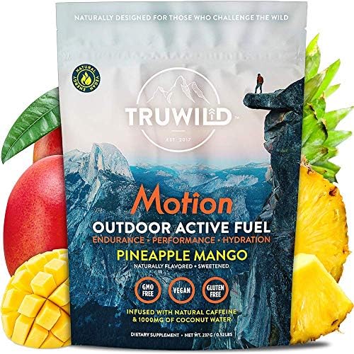 Pre-Workout Powder | Whole Food Plant Based, 20 Servings, No Jitters or Crash