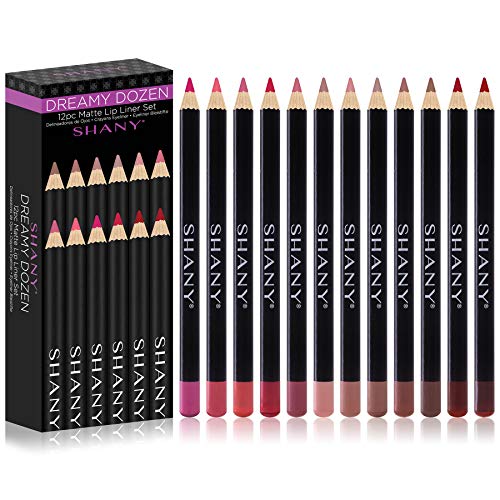 Lip Liner Set | Vegan, Long-Lasting, 12 Shades