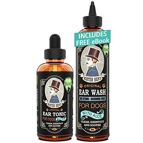 Dog Ear Cleaner | Care Kit, Includes Tonic & Wash