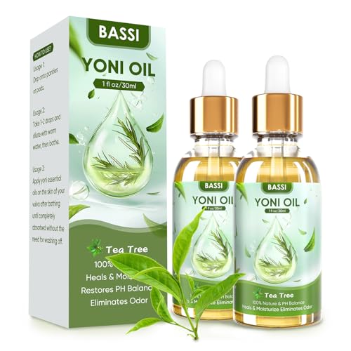 Feminine Deodorant | Organic Yoni Oil, 2 Pack, 1 fl oz Each