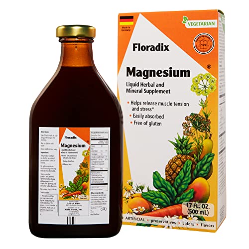 Magnesium Supplement | Liquid Formula, Muscle and Bone Support, 17 Fl Oz