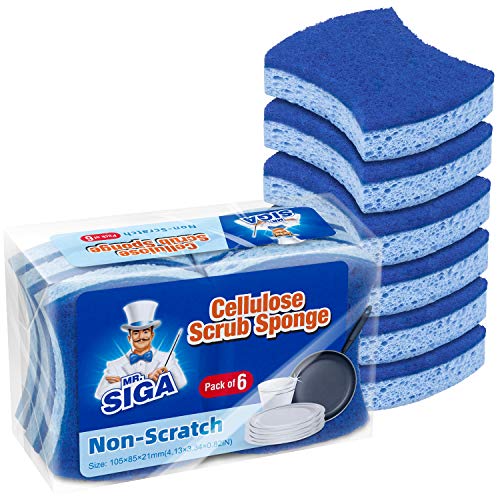 Cleaning Sponge | Dual-Sided, 12 Pack