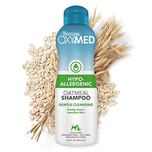 Dog Shampoo | Hypoallergenic, Skin Soothing Oatmeal, 20 oz