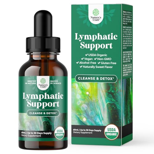 Lymphatic Drainage Drops | Herbal Cleanse, Immune Support, 30 Servings