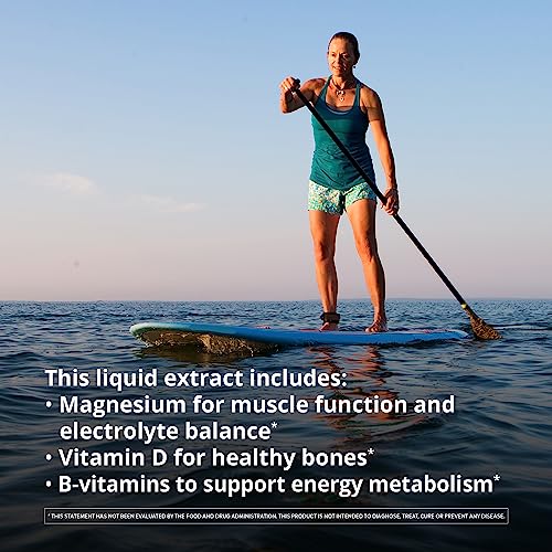 Liquid Mineral & Vitamin Supplement | Energy Support, Easily Absorbed, Vegan, Non-GMO