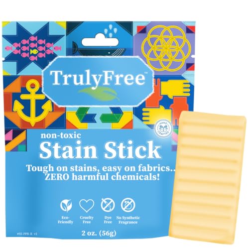 Stain Remover Bar Soap | Gentle on Fabric, Spot Treats Food, Blood, Grass Stains