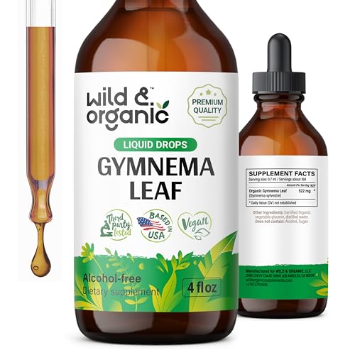 Gymnema Tincture | Sugar-Free, Alcohol-Free, 4 oz