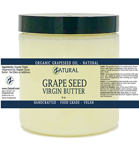 Grape Seed Butter | 100% Pure, Food Grade, 2 Pack